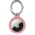 Husa Silicone Key Clip AirTag Ballet Roz