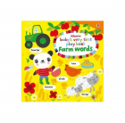Baby s Very First Play book Farm words