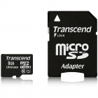 Card microSDHC 8GB Class 10 UHS I 600x cu adaptor SD