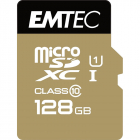 Card microSDXC Gold 128GB Clasa 10 UHS I U1 21MB s