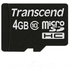 Card de memorie Premium 4GB MicroSDHC Clasa 10 UHS I