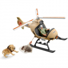 Figurina Wild Life Animal rescue helicopter