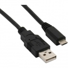 Cablu de date USB 1m Black