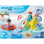 Jucarie Bathing Island With Water Slide Construction Toy 70635