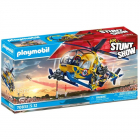 Jucarie Playmobil Air Stunt Show Film Crew Helicopter 70833