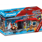 Jucarie City Action Take Along Fire Station Construction Toy 71193