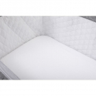 Set 2 cearceafuri cu elastic pentru patut leagan sau patut co sleeper 