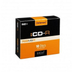 CD R 700MB 10pcs SlimCase printable 52x