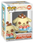 Figurina Hello Kitty and Friends Pompompurin with Tray
