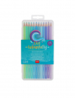 Set 12 creioane de colorat Live colourfully Cyan