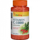 Vitamina c 1000mg cu macese 100cpr VITAKING