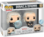 Set 2 figurine The Witcher Geralt and Vesemir