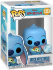 Figurina Disney Lilo and Stitch Stitch with Turtle