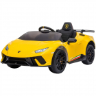 Masinuta electrica Chipolino Lamborghini Huracan yellow cu scaun din p