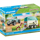 Jucarie Car with Pony Trailer 70511