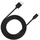 Cablu Date USB Lightning 2m Negru