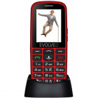 Telefon mobil pentru seniori Evolveo Easyphone EP 550 Rosu