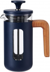 Cafetiera French Press Pisa Navy Wood Handle 3 cups