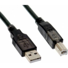 Cablu Imprimanta USB A la USB B 1 8m Negru