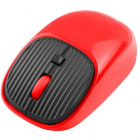 Mouse Wireless Wave Red