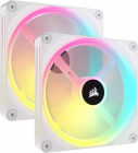 Ventilator radiator Corsair iCUE LINK QX140 RGB 140mm Starter Kit Whit