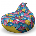 Fotoliu Puf Bean Bag tip Para XL Smiley Cats