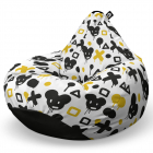 Fotoliu Puf Bean Bag tip Para XL Graffiti XO Mice