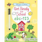 Wipe Clean Get Ready for School abc and 123 Usborne book 3