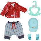 Outfit Papusa BABY Born Little Cool Kids 36cm Jacheta Pantaloni Palari