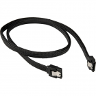 Cablu SATA III 75cm Black