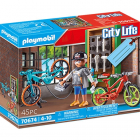 Set de Constructie Playmobil Cadou Atelier De Biciclete