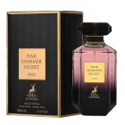 Pink Shimmer Secret Oud Maison Alhambra Apa de Parfum Femei 100 ml Con