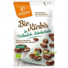 Seminte de Dovleac Invelite in Ciocolata cu Lapte Ecologice Bio 50g