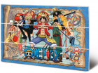 Tablou One Piece Straw Hat Pirates Map