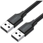 Cablu de date US102 2x USB 2 0 3m Negru
