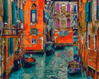 Set pictura pe numere Vedere din Venetia
