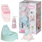 Accesorii Papusa Baby Annabell Set Olita 3x Scutece Dozator Sapun Pros