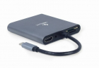 Gembird 6 in1 A CM COMBO6 01 USB C Space Grey