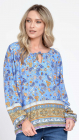 Bluza IE Dama cu Maneca lunga Multicolor cu Imprimeu Combinat