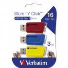 Memorie USB Store n Click 3x16GB USB 3 2 Red Blue Yellow