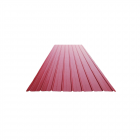 Tabla cutata zincata rosu wrinkle RAL 3011 H 10 0 35 x 910 x 2000 mm