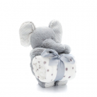 Paturica Pufoasa Fillikid cu Jucarie Elefant 24 cm