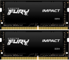 Memorie notebook Kingston FURY Impact 16GB DDR4 3200MHz CL20 1 2v Dual