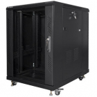 Cabinet metalic 19 inch 15U Black