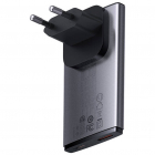 Incarcator GaN5 Pro Ultra Slim USB USB C 65W Cablu inclus Gri