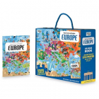 Puzzle Sassi Cunoaste si Exploreaza Europa 210 piese
