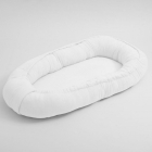 Cosulet bebelus New Baby pentru dormit 80 x 50 cm White