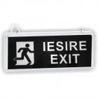 Corp de iluminat LED Iesire Exit Comtec doua fete exit lateral IP20 1 