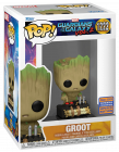 Figurina Guardians of the Galaxy Volume 2 Groot with Button
