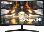 Monitor LED Samsung Gaming Odyssey G5 LS32AG550EPXEN Curbat 32 inch QH